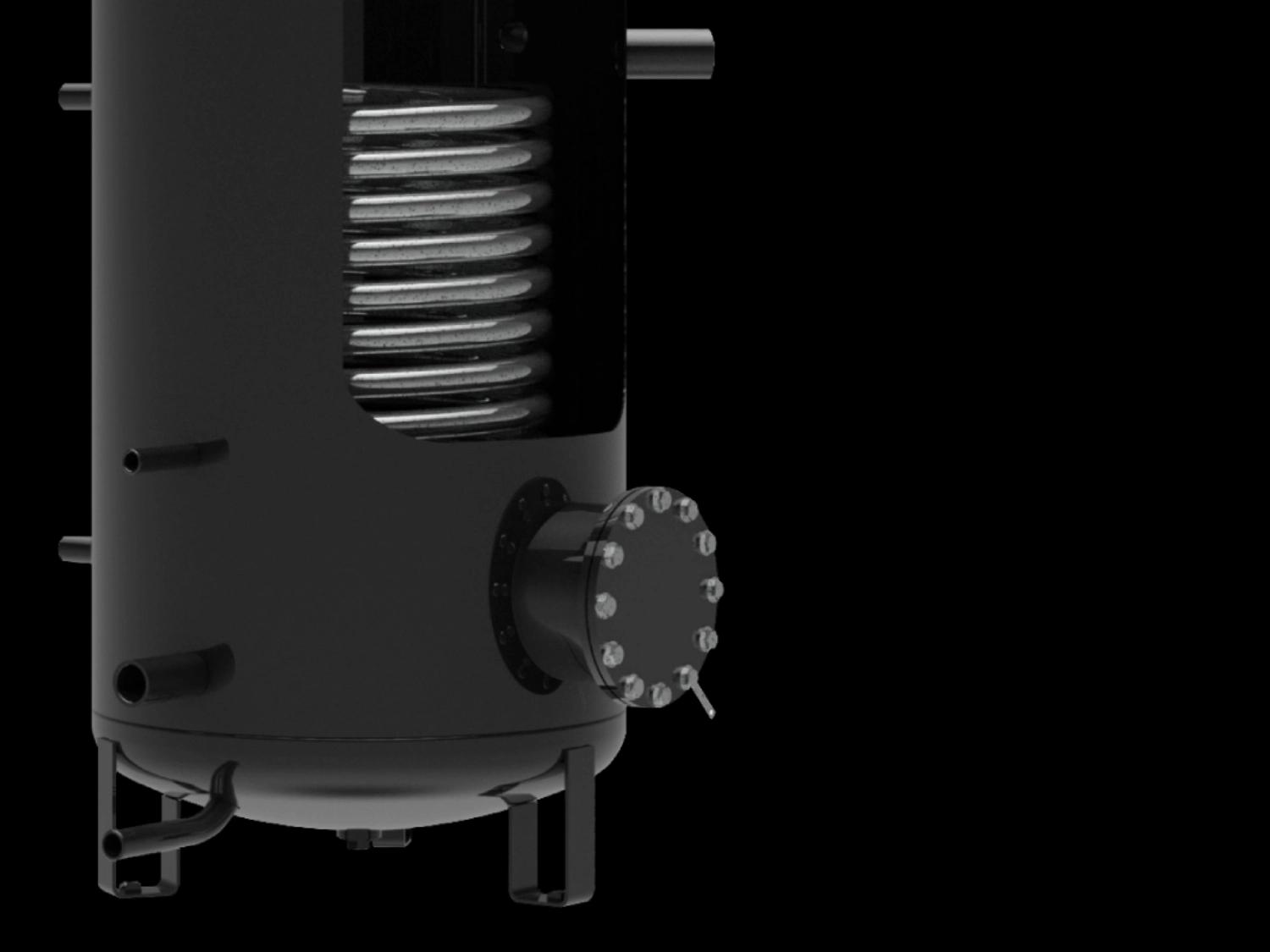Вбудований теплообмінник 1,5 м²