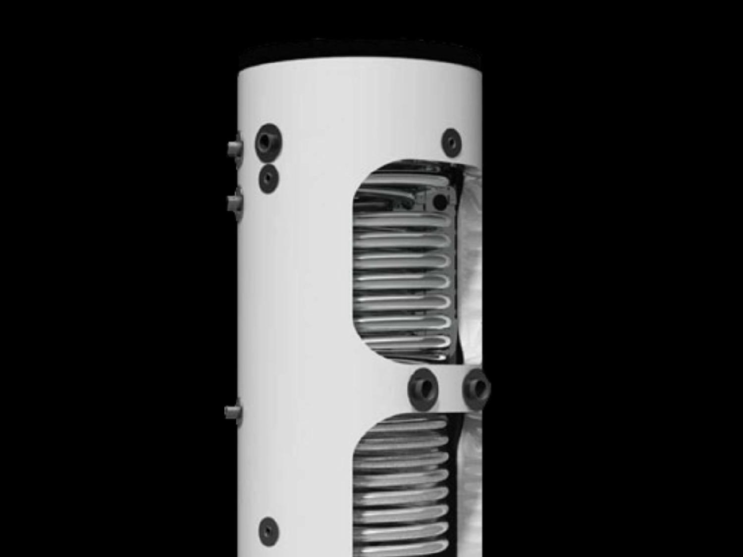 Вбудований теплообмінник для ГВП