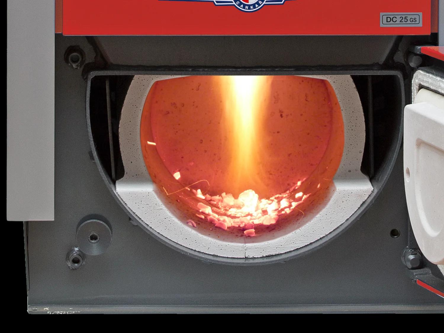 Керамічна сферична камера згоряння додаткова кераміка у камері завантаження